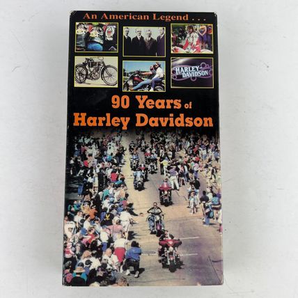 Harley Davidson 90 Years Of An American Legend VHS Video Tape