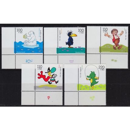 GERMANY BUND [1999] MiNr 2055-59 ( **/mnh ) [03] Eckrand