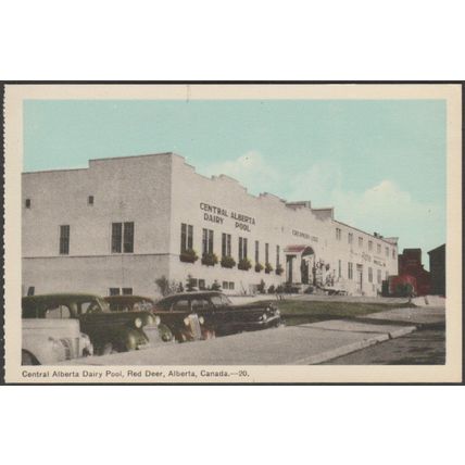 Central Alberta Dairy Pool, Red Deer, c.1950s - Photogelatine Engraving Co PC