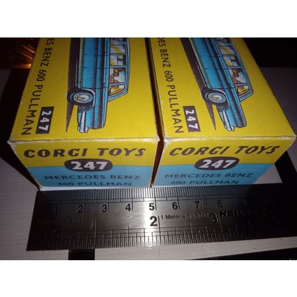 Corgi No247 Mercedes Benz 600 Pullman Replica/Copy Box
