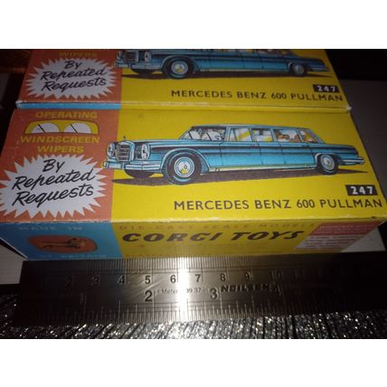 Corgi No247 Mercedes Benz 600 Pullman Replica/Copy Box