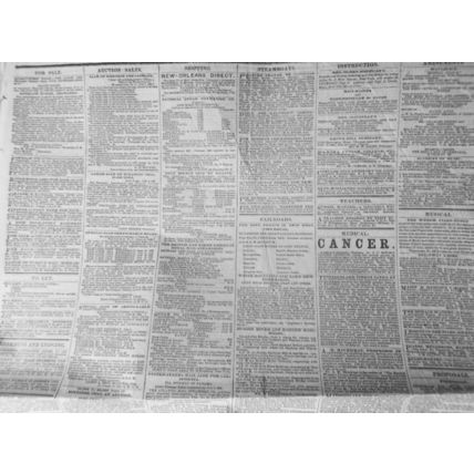 The New York Times, Sunday July 16, 1865. Civil War; Miss Harris Insanity Trial