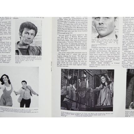 WEST SIDE STORY (1961) original UK pressbook ***Natalie Wood***