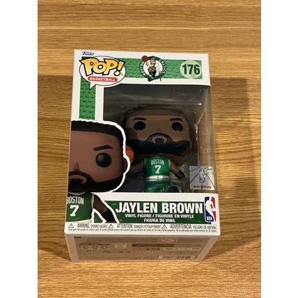 Funko Pop! NBA: Basketball - Jaylen Brown #176 Figure (Box & Protector)