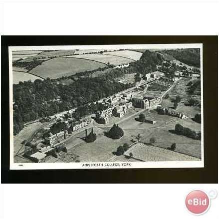 YORK Ampleforth College Aerial Postcard by Aero Pictorial (11721)