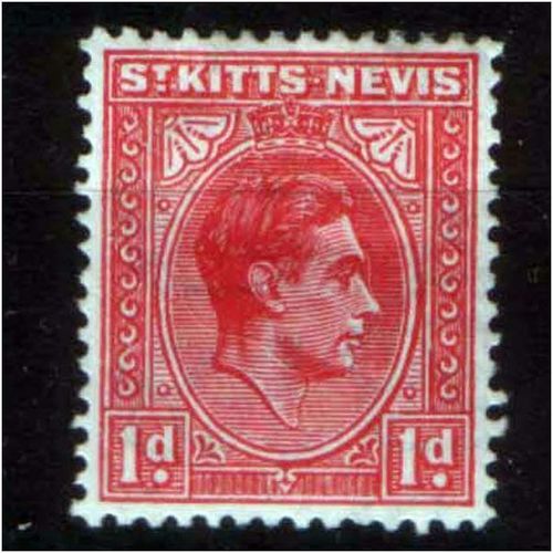St Kitts & Nevis Stamp SG 69a MM Mounted Mint