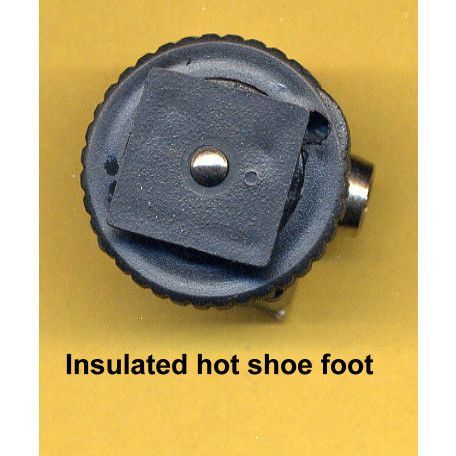 Nikon Screwlock PC Female Flash camera insulated Screw Lock hot shoe adapter