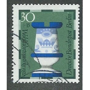 BERLIN -1972 30pf + 15 'HUMANITARIAN FUNDS' FINE USED (EBID44-797)