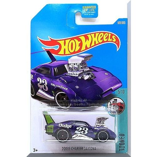 Hot Wheels - Dodge Charger Daytona: Tooned #5/10 - #103/365 (2017) *Purple*