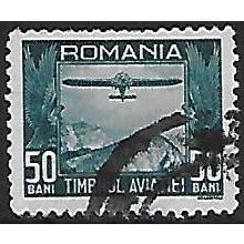 Zm Mi 12: 50 b. greenish blue Postal Tax: Aviation Fund, line perf. 13½