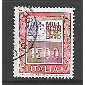 ITALY 1978 NEW DAILY STAMPS 1500L SG1578 FINE USED#