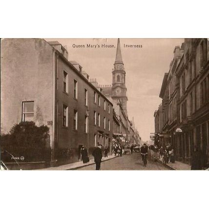 INVERNESS Queen Mary's House Postcard (Valentine 72203)