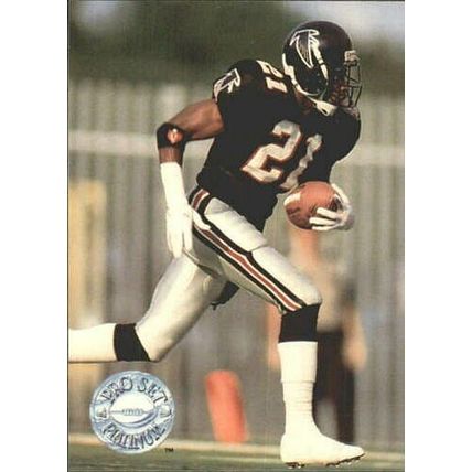 DEION SANDERS 1991 PRO SET PLATINUM # 141