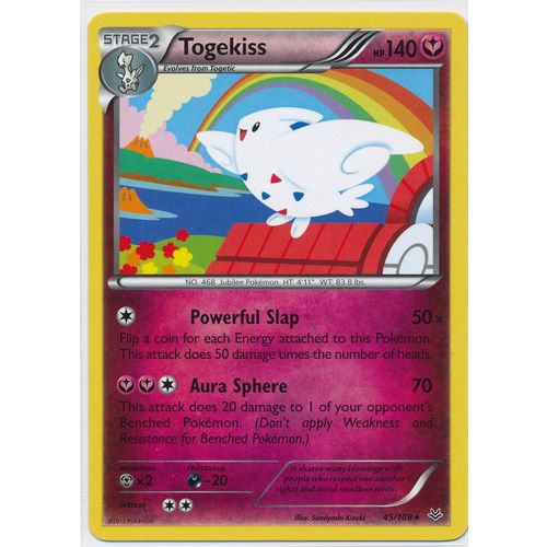 Pokemon Roaring Skies #45/108 Togekiss