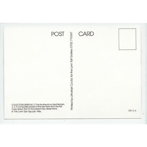 Southend-on-Sea Pier Train Postcard 36