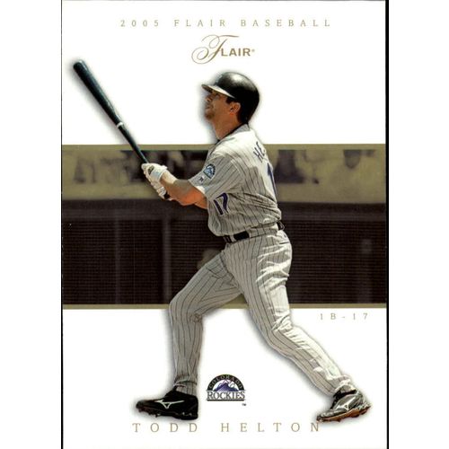 2005 Flair Todd Helton #13