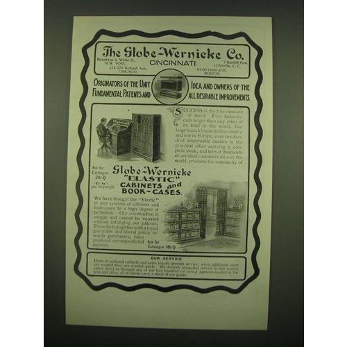 1902 Globe-Wernicke Elastic Cabinets and Book-cases Ad - Originators