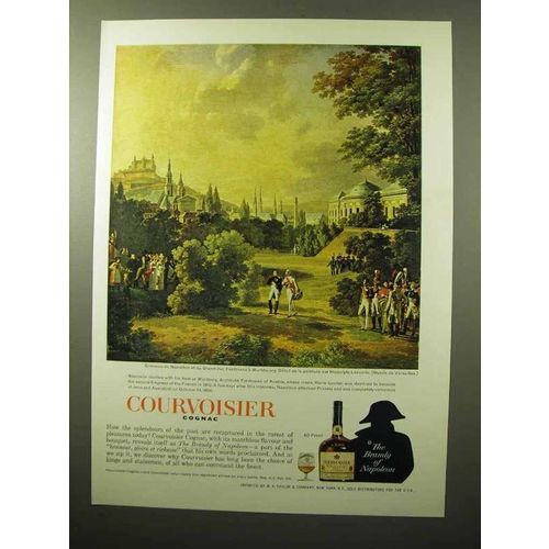 1964 Courvoisier Cognac Ad - Archduke Ferdinand of Austria