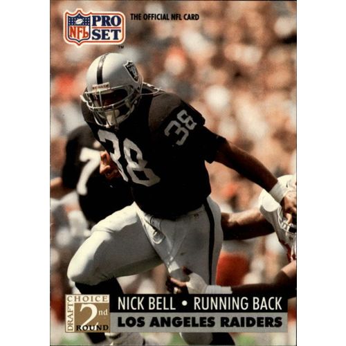 1991 Pro Set Football Nick Bell #772 RC