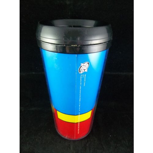 DC Comics Superman Costume Superhero Insulated Coffee Hot Drink Mug