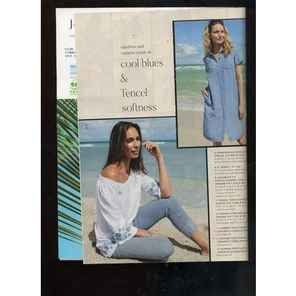 J. JILL STYLE WOMEN'S FASHION catalog 2019 STYLELIST "SUMMER SALE" JULY issue VG
