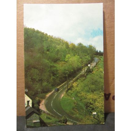 PORLOCK HILL, SOMERSET. unused vintage postcard PT6139 =