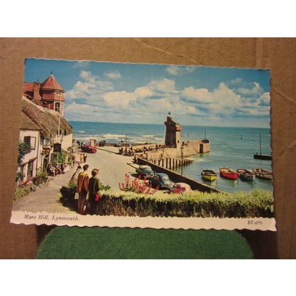MARS HILL, LYNMOUTH, DEVON unused postcard by Bamforth vgc =