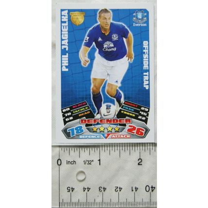 2011/12 Topps Match Attax Trading Card - Phil Jagielka, Everton