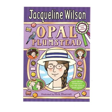 Jacqueline Wilson Opal Plumstead Childrens Book Postcard