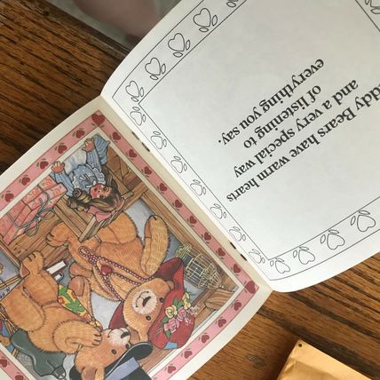 Teddy Bears Have Warm Hearts book by Jill Wolf Antioch Collector kid toddler