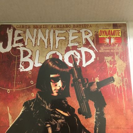 2011 Dynamite Comics Garth Ennis Jennifer Blood Comic Book #1