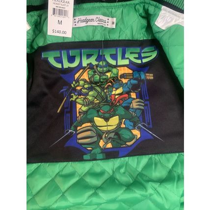 TMNT Headgear Classics Streetwear Jacket~Never Worn~ M L