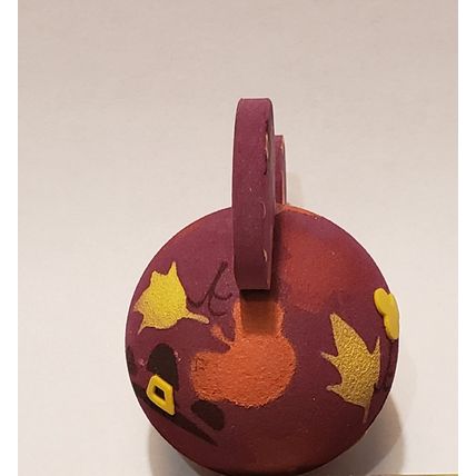 DISNEY MICKEY EARS AUTUMN LEAVES PILGRIM CAR TRUCK ANTENNA TOPPER~NEW~HARVESTNW