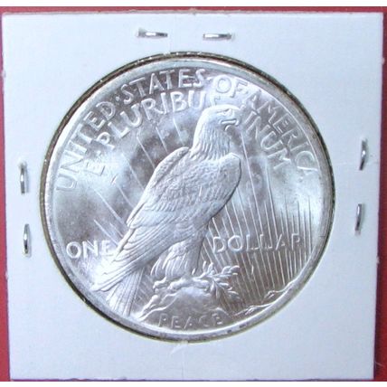 1934 Peace Dollar. This Coin is a replica and contains NO precious metal.