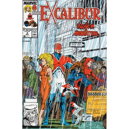 EXCALIBUR #8 - MARVEL COMICS (1989)