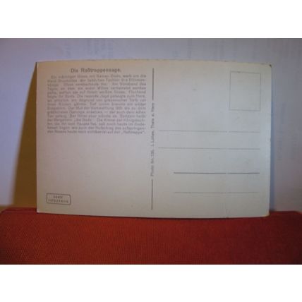 DIE ROBTRAPPENSAGE- THE ROBBUSTEN LEGEND GERMAN unused postcard RP art #