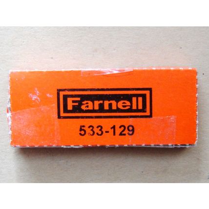 250mA 250v 20mm Quickblow Fuses, Farnell Pack of 10 New Old Stock