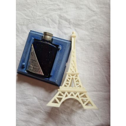 RARE VINTAGE 1940's SOIR DE PARIS IN EIFLE TOWER CASE