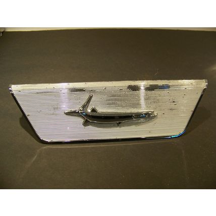 1968 Plymouth Barracuda Rear Seat Back Trim Emblem OEM 2839108 Fastback