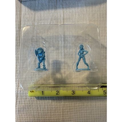 Murder Hobo 32mm Gaming Miniatures Roddy and Spectra Two Pack Blue Tracker