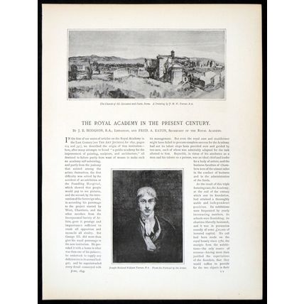 JOSEPH MALLARD WILLIAM TURNER 1893 Church of SS Giovanni and Paolo Rome PAGE