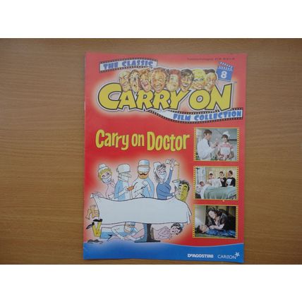 Carry On Doctor Magazine & DVD The Classic Film Collection Issue 8 2004