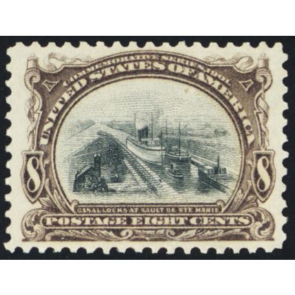 298, Mint VF NH 8¢ - Well Centered Stamp! - Stuart Katz