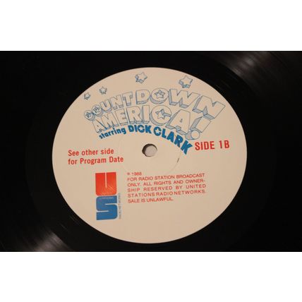 COUNTDOWN AMERICA STARRING DICK CLARK-4LP RADIO SHOW 11-1-88 WITH CUES-VARIOUS