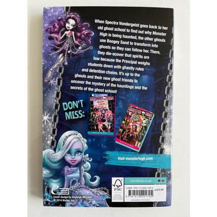 MONSTER HIGH - HAUNTED (UK PAPERBACK, 2015)