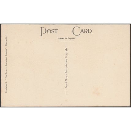 The Glastonbury Thorn, Somerset, c.1930s - Central Somerset Gazette Postcard