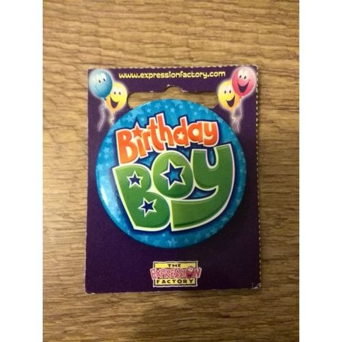 Small Badge 2" - Birthday Boy #3