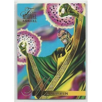 MARVEL ANNUAL 1995 FLAIR card # 140 MANDARIN