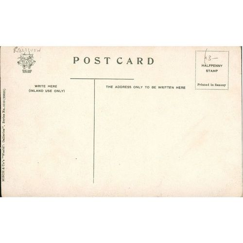 Vintage GB Postcard - Portrait Of Pope Julius 11 - Raffaello Sanzio - Florence