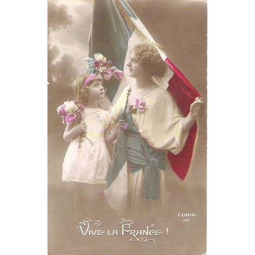 CARTE POSTALE - Patriotique - ref 84